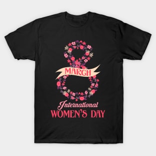 International Womens Day March 8Th Women T-Shirt
